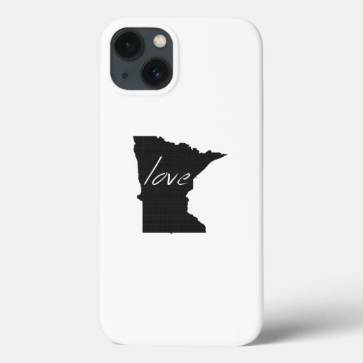 Love Minnesota Case-Mate iPhone Case (Achterkant)