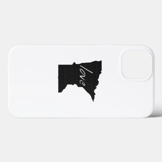 Love Minnesota Case-Mate iPhone Case (Achterkant (horizontaal))