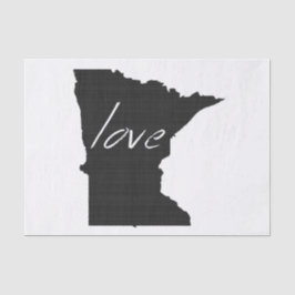Love Minnesota Tissuepapier