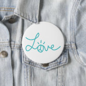 Love Mint Pin Ronde Button 4,0 Cm (In situ)