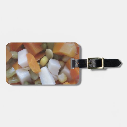 Love Mixed Vegetables Bagagelabel (Voorkant horizontaal)