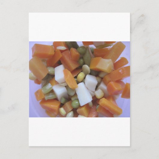 Love Mixed Vegetables Briefkaart (Voorkant)
