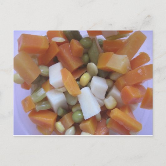 Love Mixed Vegetables Briefkaart (Voorkant)