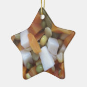 Love Mixed Vegetables Keramisch Ornament (Links)