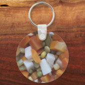 Love Mixed Vegetables Sleutelhanger (Voorkant)