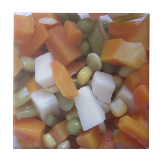 Love Mixed Vegetables Tegeltje (Voorkant)