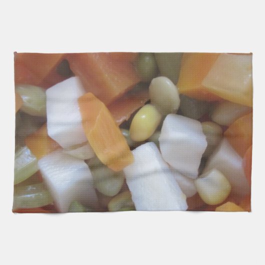 Love Mixed Vegetables Theedoek (Horizontaal)