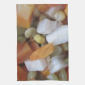 Love Mixed Vegetables Theedoek (Verticaal)
