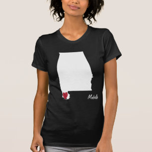 Love Mobile Alabama Shirt