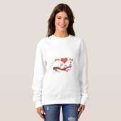 Love Mode AAN – Valentijnsdag Digitale Shirt Hart (Voorkant volledig)