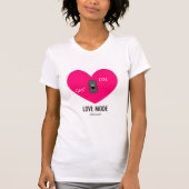 LOVE MODE (always) T-shirt (Voorkant)