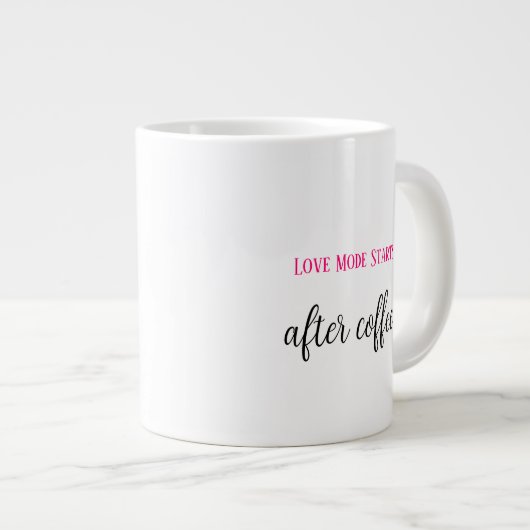 Love mode On Grote Koffiekop (Voorkant rechts)