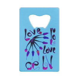 LOVE_MODERN_BLUE_SO CUTE CREDITKAART FLESSENOPENER