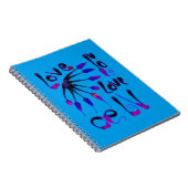 LOVE_MODERN_BLUE_SO CUTE NOTITIEBOEK (Rechterzijde)