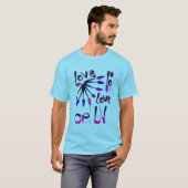 LOVE_MODERN_BLUE_SO CUTE T-SHIRT (Voorkant volledig)