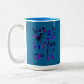 LOVE_MODERN_BLUE_SO CUTE TWEEKLEURIGE KOFFIEMOK (Links)