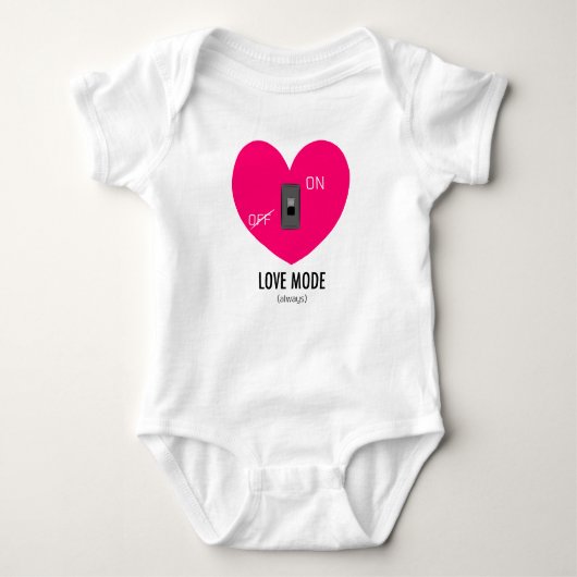 LOVE MODUS (altijd) Romper (Voorkant)