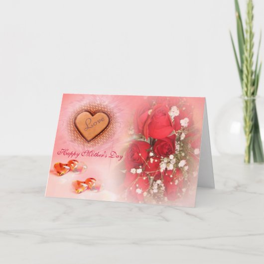 Love Moederdag Kaart (Voorkant)