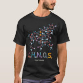 Love Molecule Oxytocin Chemistry T-shirt (Voorkant)