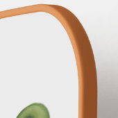 Love Mom Text met Bloemen Pickleball Paddle (Links Detail)