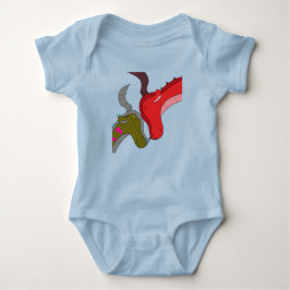 Love: Momma and Baby Dragon Bodysuit