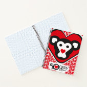 LOVE MONKEY LOVE SPECIAL by Masanser Notitieboek (Binnen)