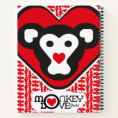 LOVE MONKEY LOVE SPECIAL by Masanser Notitieboek (Achterkant)