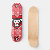 LOVE MONKEY LOVE SPECIAL by Masanser Persoonlijk Skateboard (Voorkant)