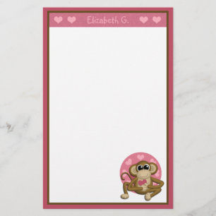Love Monkey - Personeelswerk Briefpapier