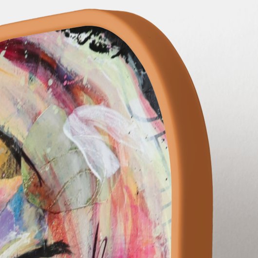 Love monogram Initiaal Pickleball Paddle (Links Detail)