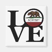 LOVE Monterey California Magneet (Voorkant)