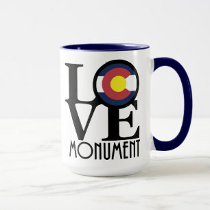 LOVE Monument Colorado 15oz Mok