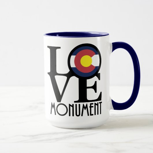 LOVE Monument Colorado 15oz Mok (Rechts)