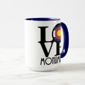 LOVE Monument Colorado 15oz Mok (Voorkant rechts)