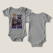 Love moo Deng Thai grappig bekend klein baby nijlp (Ontwerp Voorkant & Achterkant)