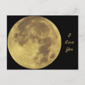 Love Moon Briefkaart (Voorkant)