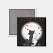 Love Moon Magneet (Voorkant / Achterkant)