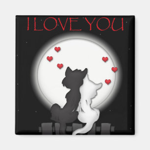 Love Moon Magneet