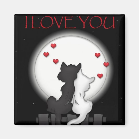 Love Moon Magneet (Voorkant)