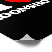 Love Moonshots Funny Startup Wild Disrupt Bold Tec Poster (Hoek)