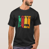 Love Moose Hunting Deer Elk Hunting T-shirt (Voorkant)