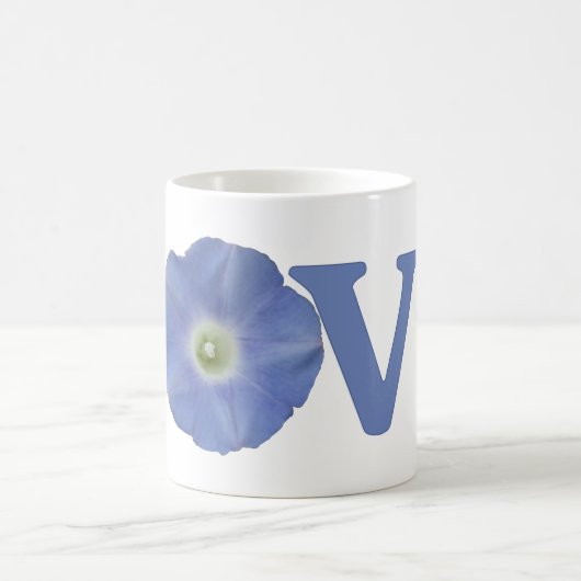 Love Morning Glory Coffee Mok (Center)