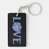 Love Morning Glory Sleutelhanger (achterkant)