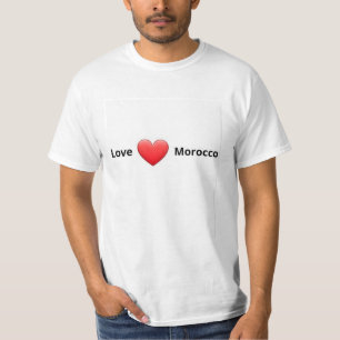❤️ Love Morocco   I ❤️ Morocco T-shirt