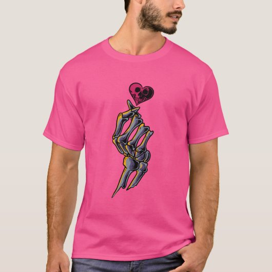 Love & Mortality T-shirt – Voor de dapperen (Voorkant)