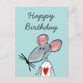 Love Mouse Briefkaart (Voorkant)