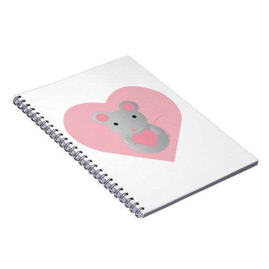 Love Mouse Notitieboek (Rechterzijde)