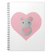 Love Mouse Notitieboek (Voorkant)