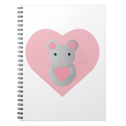 Love Mouse Notitieboek (Voorkant)