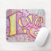 Love Mousepad Muismat (Met muis)